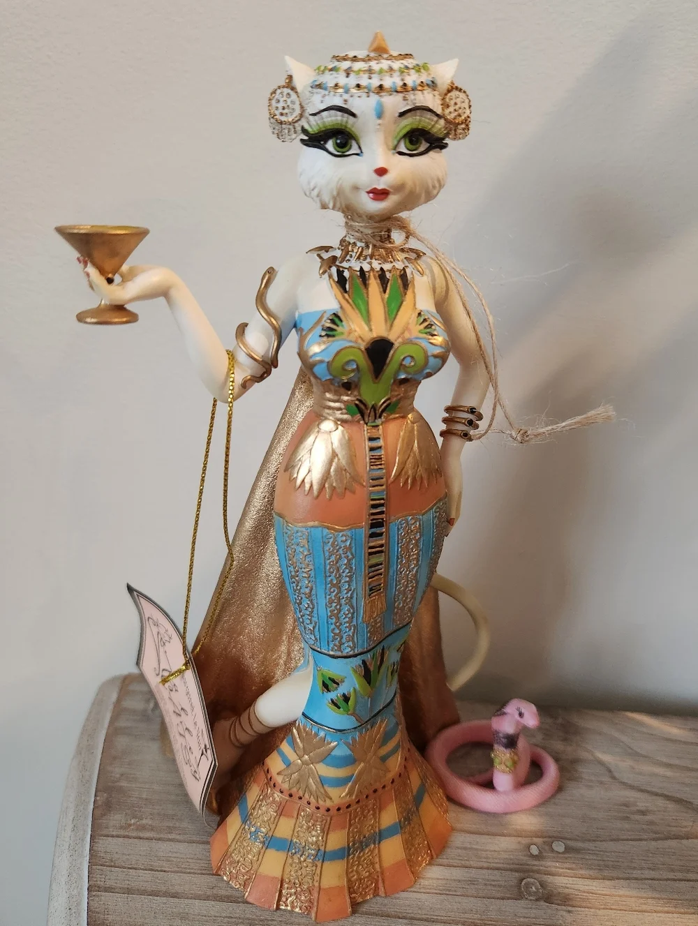 Margaret Le Van Alley Cats Kittypatra Queen Figurine - Picture 1 of 7